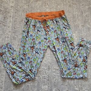 Adult Showstopper Bamboo Rugrats Cartoon Print Pajama Pants